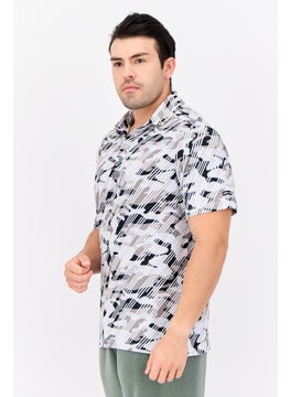 Swiss Alps Men Sportswear Fit Short Sleeves Outdoors Polo Shirt, Grey  - Image 4