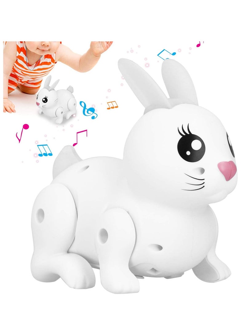 Smart Walking Rabbit Toy with Swinging Tail, Ears, Light & Music  - Image 4
