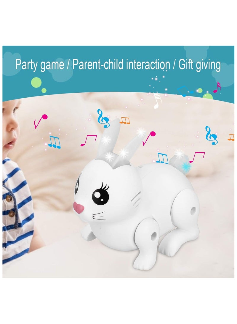 Smart Walking Rabbit Toy with Swinging Tail, Ears, Light & Music  - Image 5
