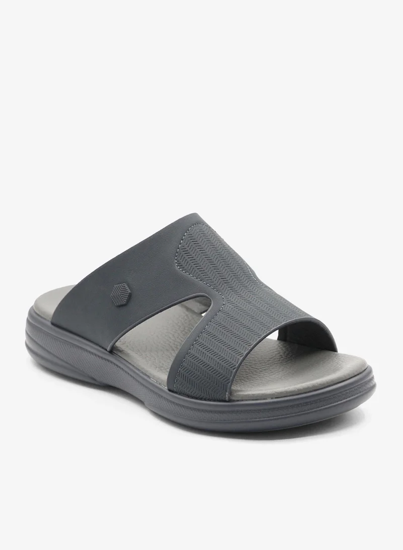 Geoomnii Navy Arabic Sandals for Men – Traditional & Comfortable Slip-On Footwear for Men | Best Price UAE