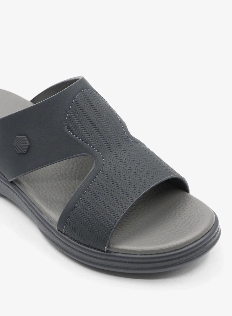Geoomnii Navy Arabic Sandals for Men – Traditional & Comfortable Slip-On Footwear for Men | Best Price UAE