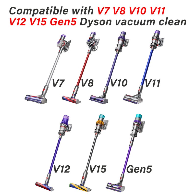 Weile Quick Release Crevice Tool Nozzle Brush Accessory Replacement for Dyson Gen5 G5 V15 V12 V11 V10 V8 SV10 V7 SV11 Cordless Vacuum Cleaner - Image 5