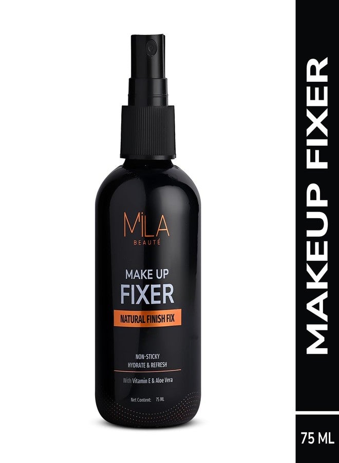 PREMIUM Beauté Makeup Fixer I Smooth Matt Finish I Non Sticky & Long Lasting I Hydrating with Aloe Vera and Vitamin E | 75ml SH-7711 - Image 3