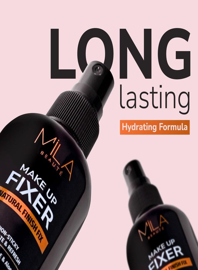PREMIUM Beauté Makeup Fixer I Smooth Matt Finish I Non Sticky & Long Lasting I Hydrating with Aloe Vera and Vitamin E | 75ml SH-7711 - Image 4