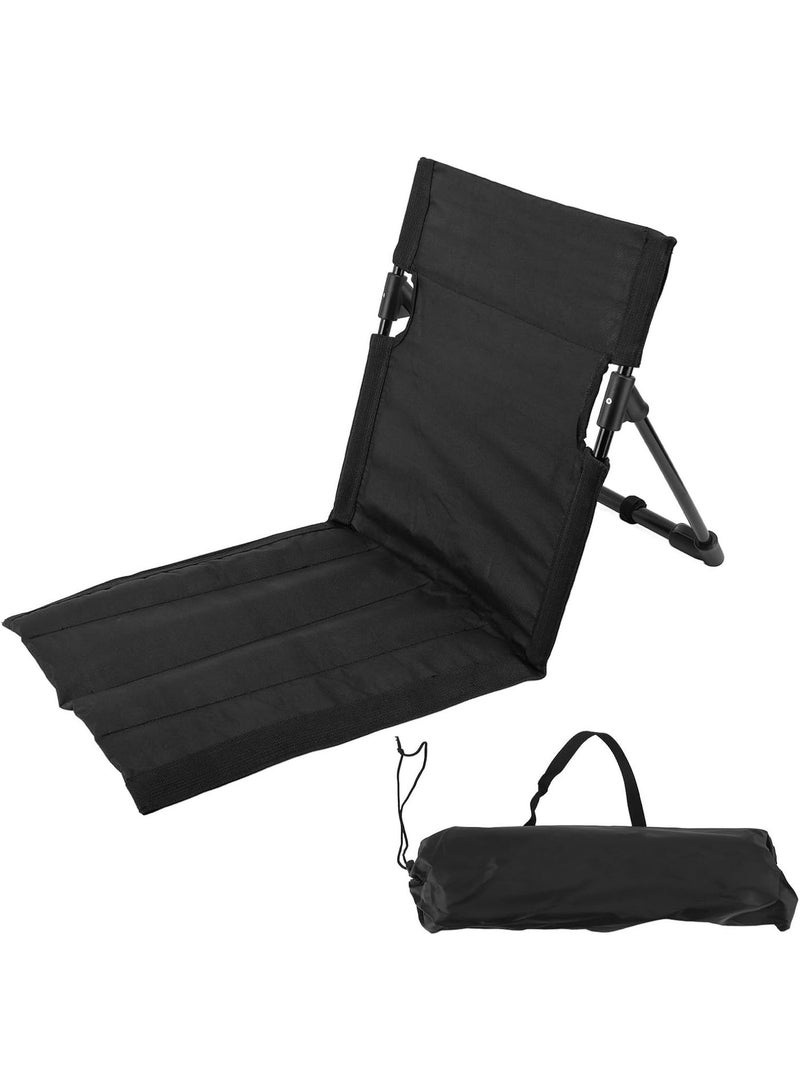 FDTY Folding Chaise Lounge Chair, Outdoors Beach Lounger with Adjustable Backrest, Portable Sun Tanning Chairs, Cozy Reclining Lounge Chair for Outside Beach, Yard, Patio, Pool, Deck - Image 1