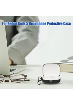 Generic Headset Silicone Protective Case For Xiaomi Redmi Buds 5 Full Coverage Headphone Cover For Xiaomi Buds 5 Protective Cover  - Image 3