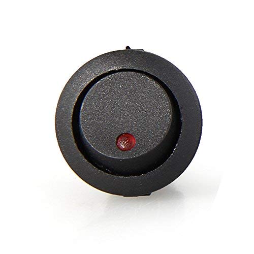 CentIoT - Round Rocker 12V 16A ON-OFF SPST Switch for Auto/Car/Boat - with indicator (RED DOT) - Image 5