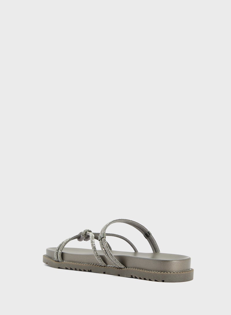Ginger Sparkly Casual Sandal  - Image 2