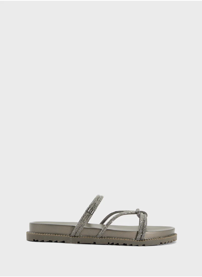 جينجر Sparkly Casual Sandal