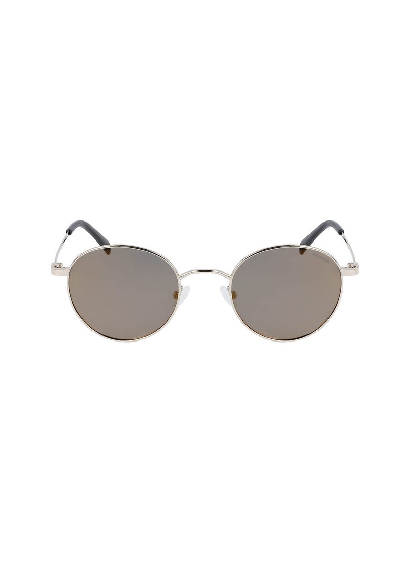 NAUTICA حافة معدنية كاملة مستديرة NAUTICA SUN N4648SP 5022 (717) ذهبي  - Image 1