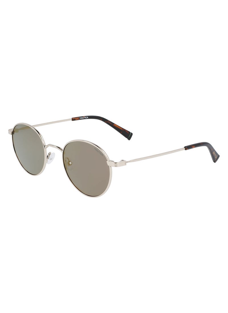NAUTICA حافة معدنية كاملة مستديرة NAUTICA SUN N4648SP 5022 (717) ذهبي  - Image 2