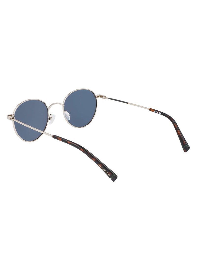NAUTICA حافة معدنية كاملة مستديرة NAUTICA SUN N4648SP 5022 (717) ذهبي  - Image 5