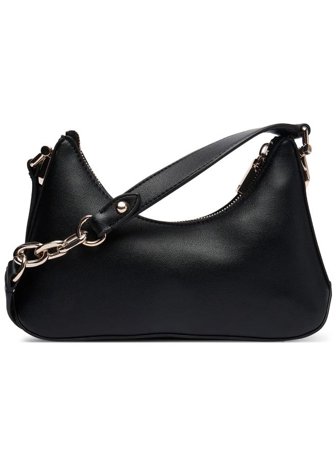 Guess Black Women Shoulder Bag HWBG7993730 – Elegant Leather Everyday Bag - Image 3