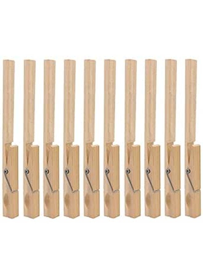 Wooden Test Tube Holder Set Of 10 Laboratory Experiment Apparatus Accessory - Image 1