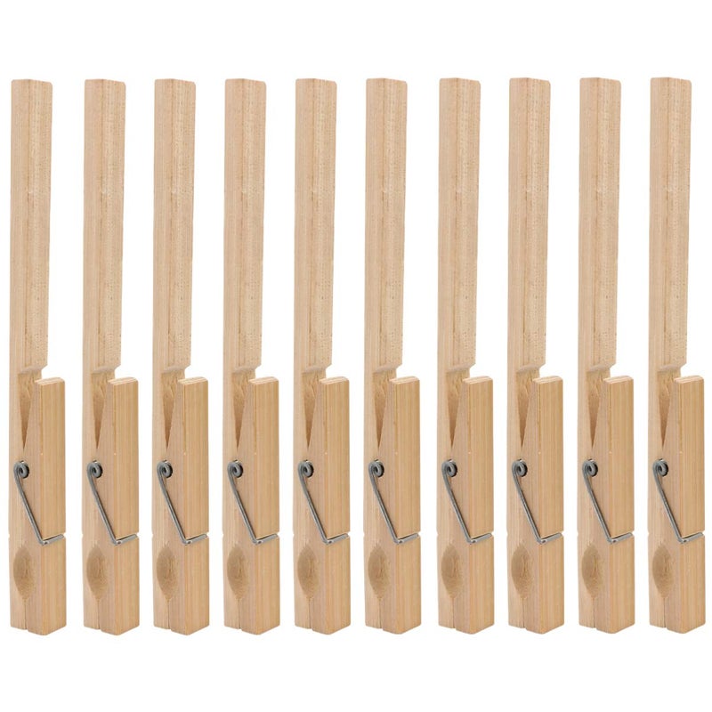 Wooden Test Tube Holder Set Of 10 Laboratory Experiment Apparatus Accessory - Image 2