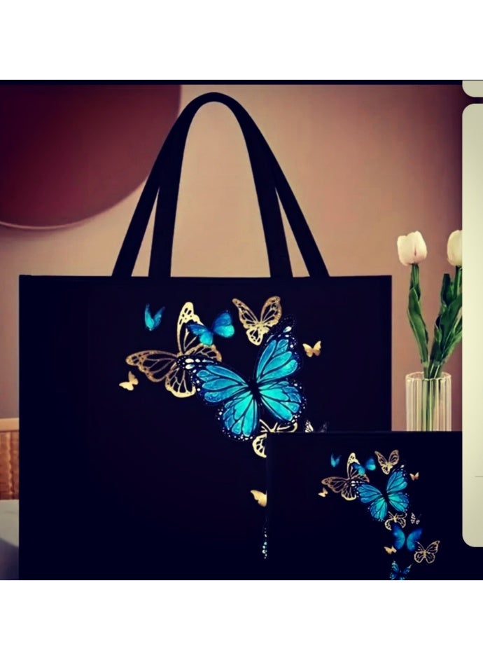Butterfly Gift Tote Bag - Image 1