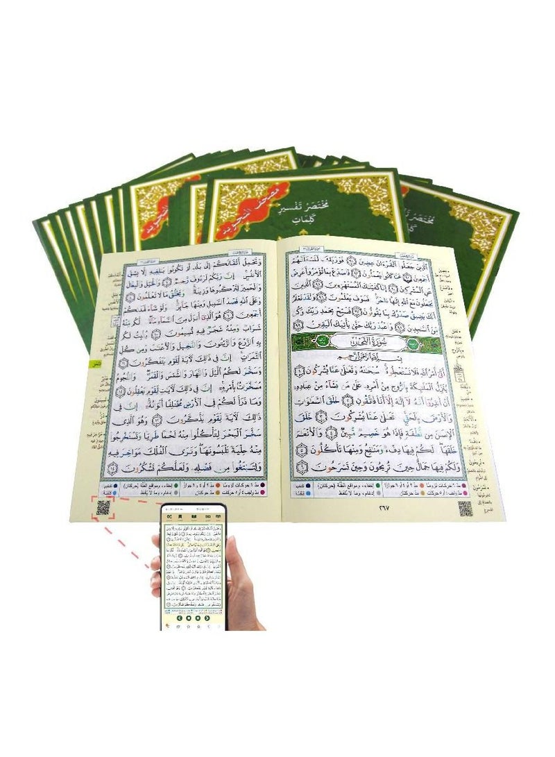 Tajweed Quran, Divided Into 30 Parts, Green - Image 2