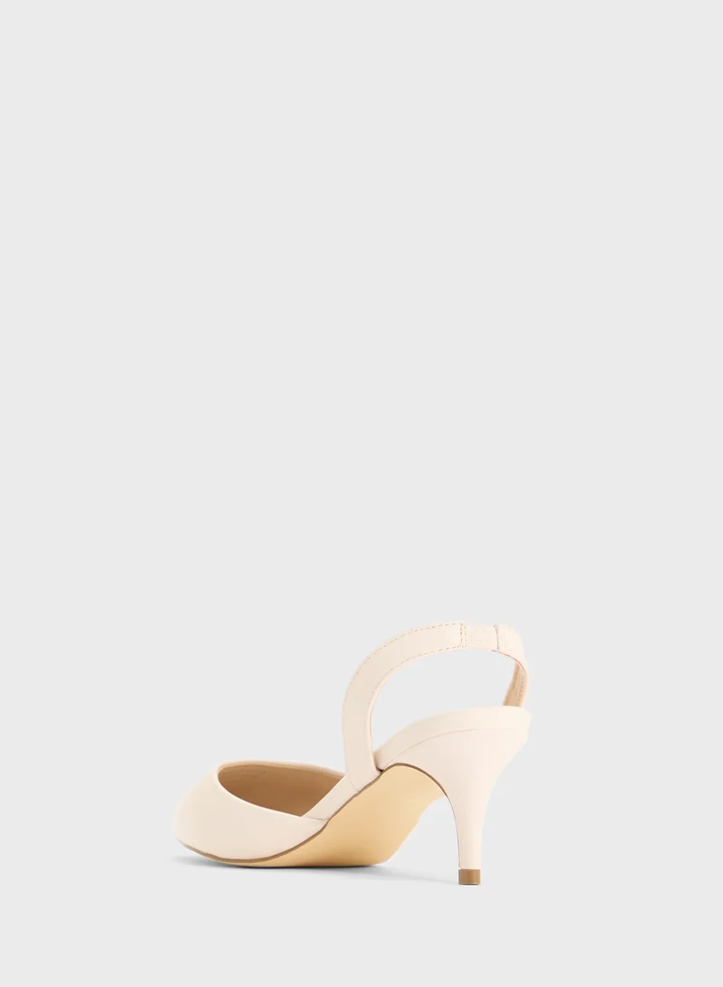 Spot-On Classic Sling-Back Pump