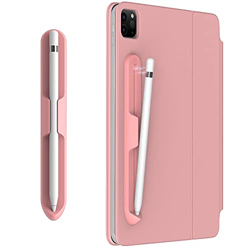 LOVE MEI iPencil Holder Sticker for Apple Pencil 1st/2nd Generation, Strong Adhesive Silicone Holder Sticker [Magnetic Attach Design] Accessories for iPad Stylus Pens - Image 1