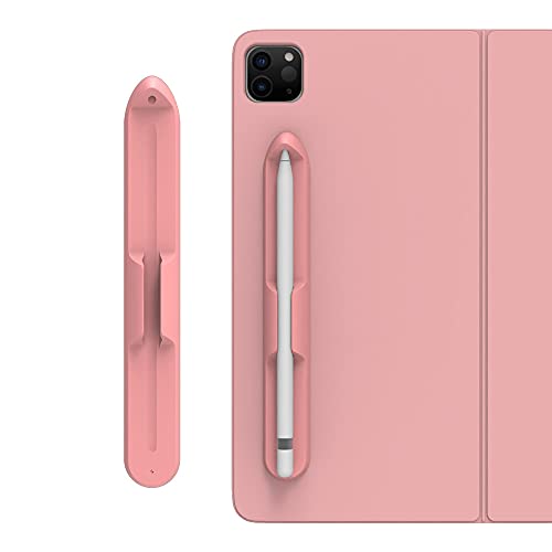 LOVE MEI iPencil Holder Sticker for Apple Pencil 1st/2nd Generation, Strong Adhesive Silicone Holder Sticker [Magnetic Attach Design] Accessories for iPad Stylus Pens - Image 2