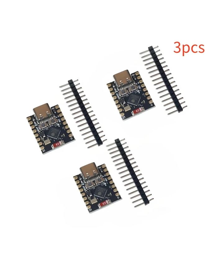 3Pcs ESP32 C3 Super Mini Development Board Microcontroller IoT Kit - Image 1