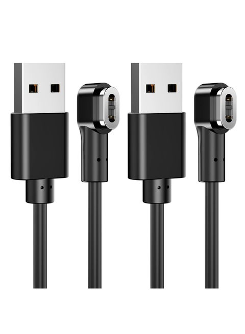 2-Pack Magnetic USB-C Charging Cable For Shokz Headphones - Compatible With OpenRun Pro & More