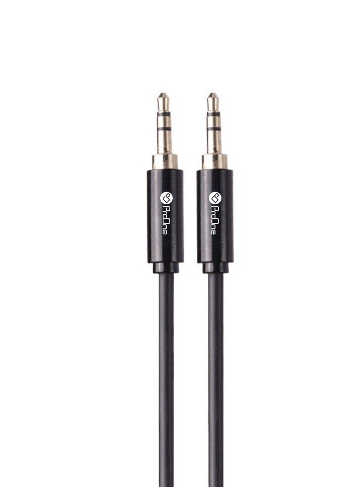 ProOne ProOne 3.5mm Audio Cable Aux Cable 1M Braided Male to Male Stereo Auxiliary Aux Jack Compatible for iPhone, iPad, Samsung Smartphones, Tablets Car Home Stereos, Beats Bose Sony Speaker  - Image 2