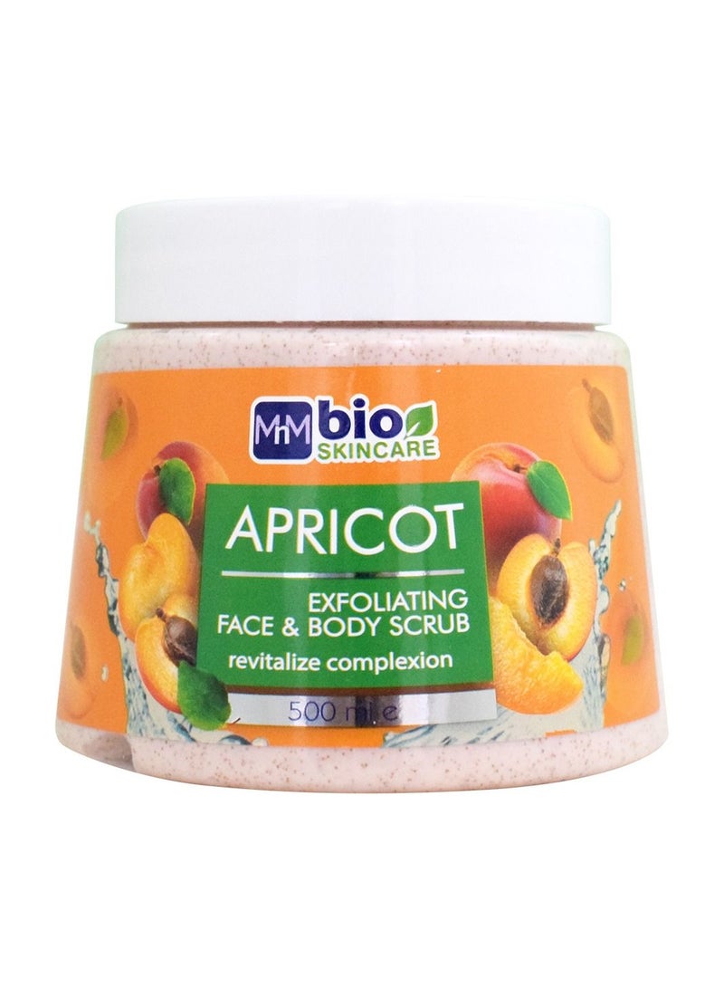 Bio Skincare مقشر الوجه من بيو للعناية بالبشرة بنكهة المشمش متعدد الألوان 500 مل - Image 1