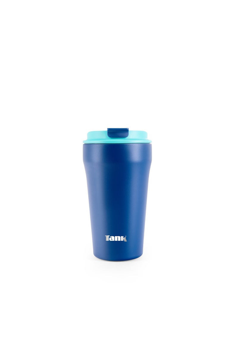 Tank Everyday Mug, 350ml, Midnight Blue, Stainless Steel, insulated, Leakproof - Image 1