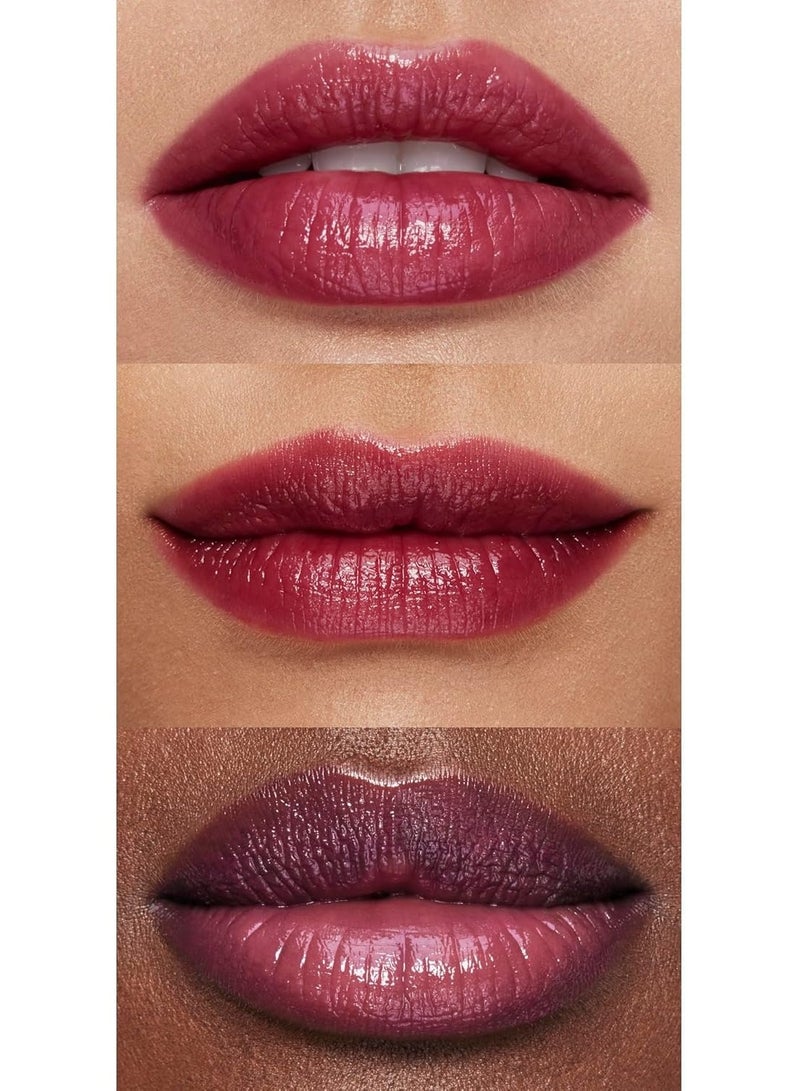 إلف قلم تكبير الشفاه إلف باوت كلاوت مرطب شفاه مغذي للون شفاف ولمعان يملأ الشفاه ويرطبها لون برقوقي - Image 4