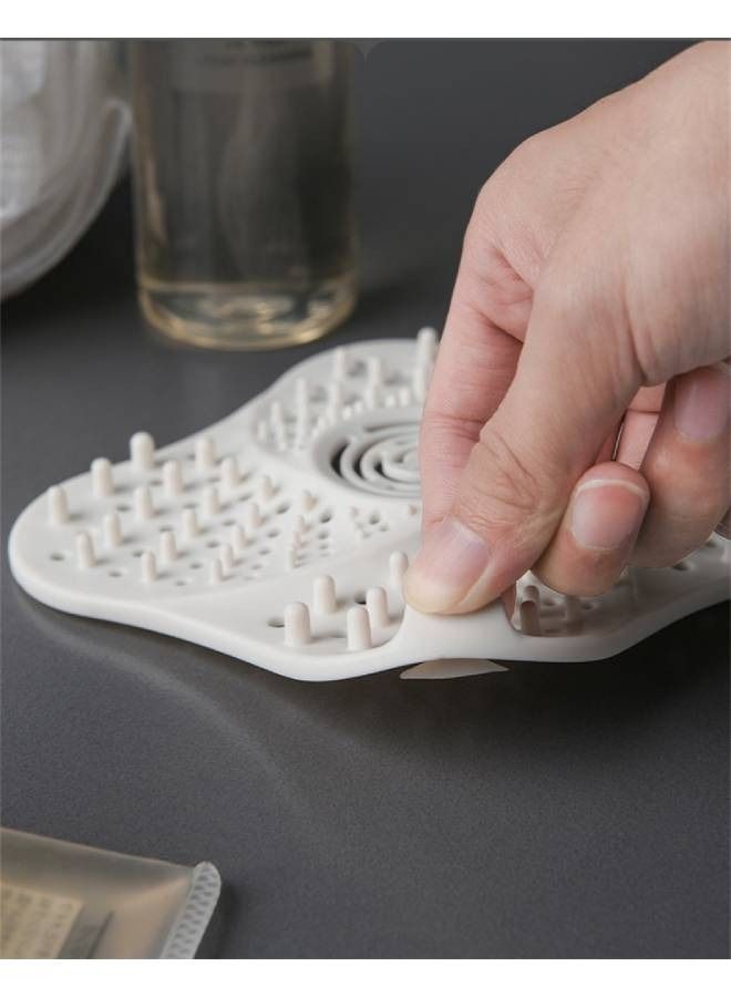 Kutis 2-Piece Bathroom Drain Cover Drain Stopper Shower Filter kitchen Sink Strainer - Image 3