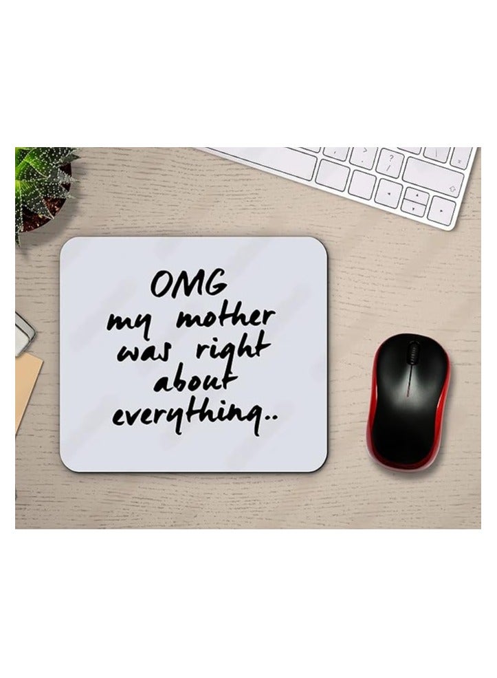 PRINTSHOP4ME Mousepad Gift For Mother's Day And Women|Our Mousepad Is A Great Gift Idea For Moms,Grandmothers,Wives,Sisters|Printed Mouse Pad|Non-Slip Base Mouse Pad. - Image 2