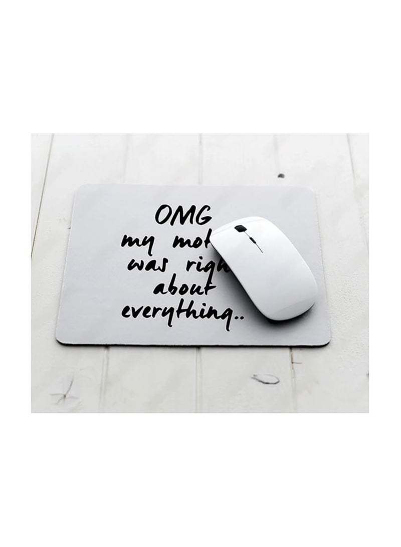 PRINTSHOP4ME Mousepad Gift For Mother's Day And Women|Our Mousepad Is A Great Gift Idea For Moms,Grandmothers,Wives,Sisters|Printed Mouse Pad|Non-Slip Base Mouse Pad. - Image 4