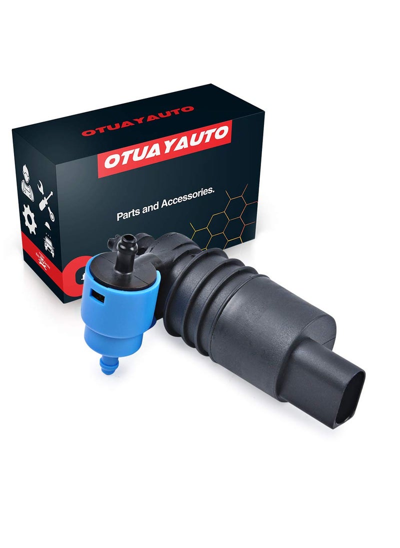 OTUAYAUTO OTUAYAUTO 1J6955651 Windshield Washer Pump for Jeep, Dodge, Chrysler, Volkswagen, Audi, BMW, Chevrolet, Ford - Factory OE Style with Grommet  - Image 1