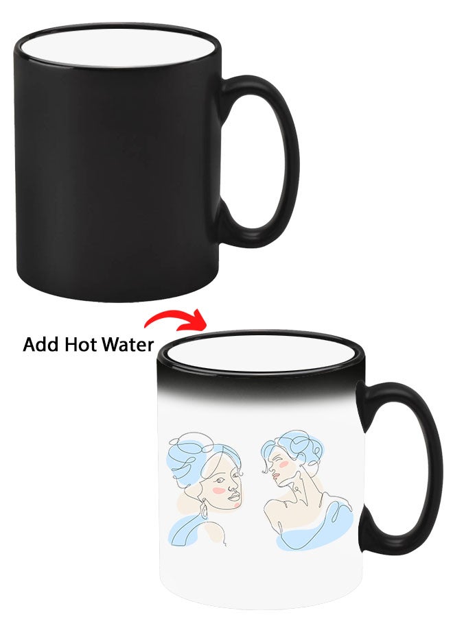 Theodor Colour Changing Heat Sensitive Magic Mug - Add Hot Tea or Coffee Lovers For Home Office Gift Kids Men Women - Image 1