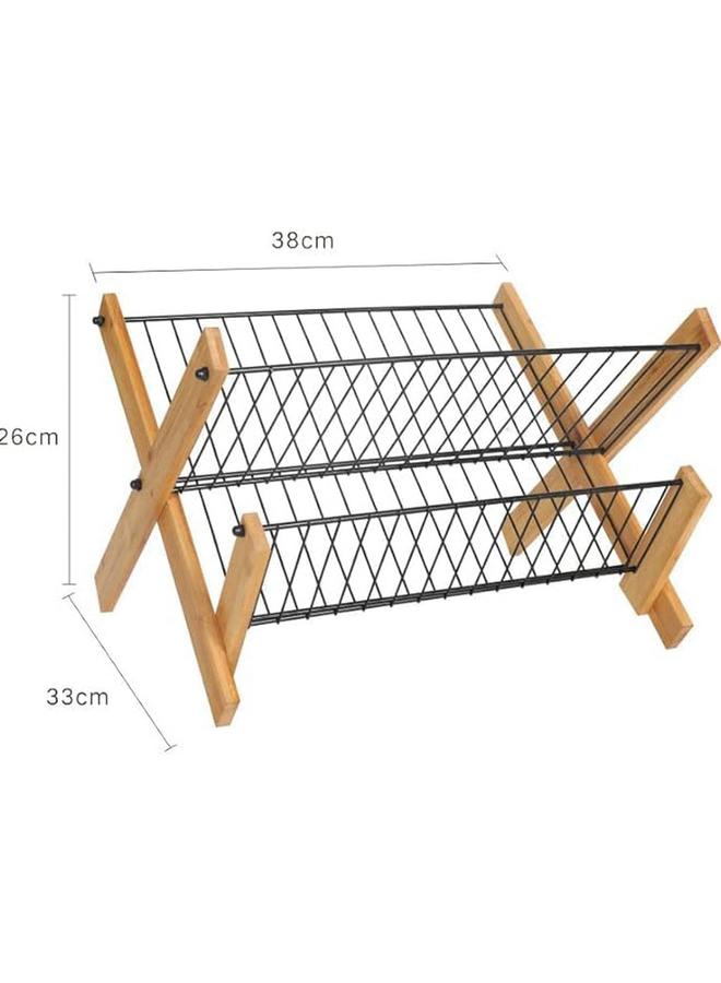 Orchid Wooden Dish Rack - Image 3