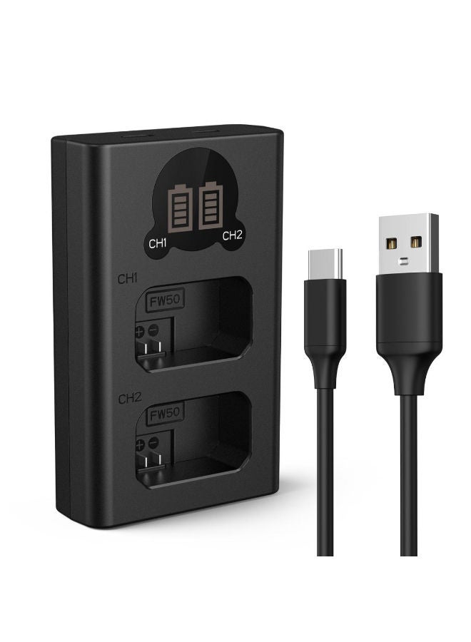 K&F Concept K&F Concept Lcd Camera Battery Charger np-fw50 ZDD183A90E5B9A73C8802Z