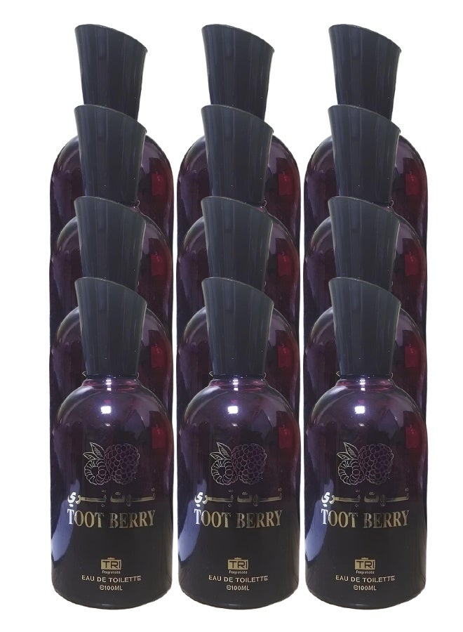 تي أر آي 12 قطع عطر توت بيري للنساء 100 مل - Image 1