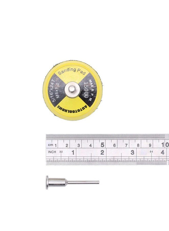 AUTOTOOLHOME 100 Pack 2 inch Sanding Discs Kit with Polishing Pads Plate 40 60 80 100 120 150 180 240 320 400 Grit Sandpapers for Drill Grinder Rotary Tool - Image 5