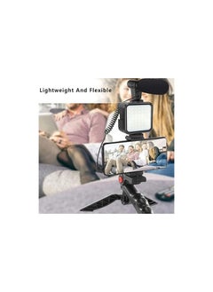 Generic Professional Video Studio Kit for Premium Smartphones and Cameras with Microphone, LED Light, and Starter Kit Compatible with YouTube, TikTok, and Content Creators  - Image 5
