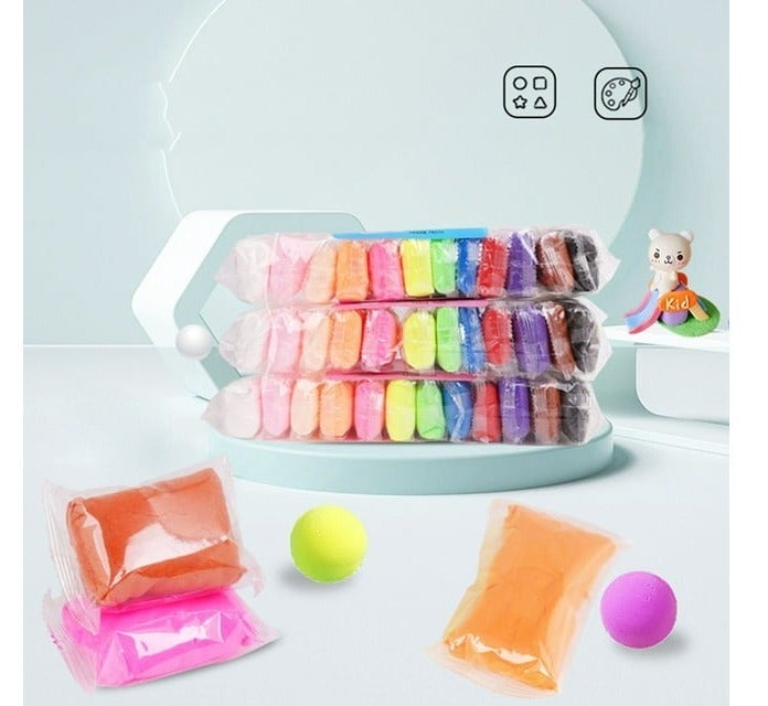 VENDIX 36 Colors Plasticine DIY Plasticine for Children Education Super Light Clay Air Dry Clay Multi-color Modelling Clay Interactive Toy - Image 5