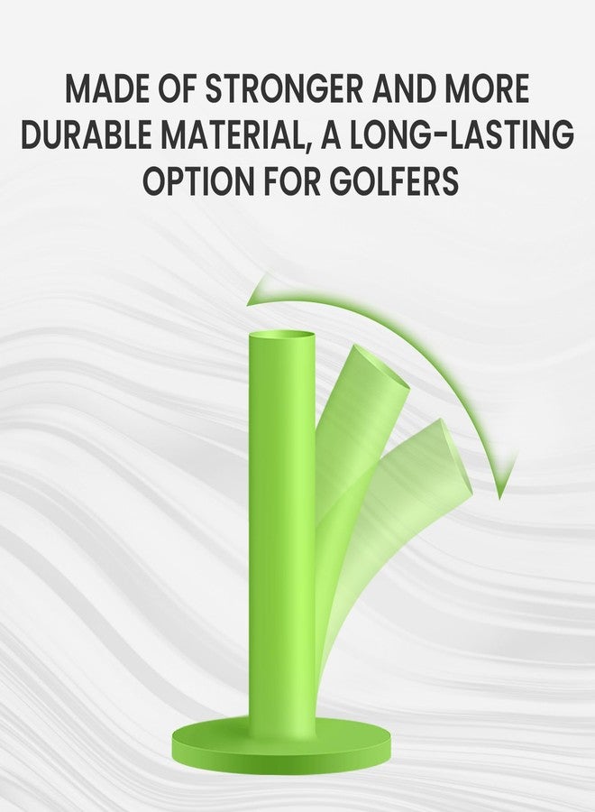 GKANDI Golf Rubber Tees 1.5" 2.25" 2.75" 3" 3.13" 3.5" Value 6 Pack, Durable & Hold Ball Well Mixed Size and Color for Indoor Outdoor Practice Mat, Golf Accessory for Men Women Golfers - Image 3