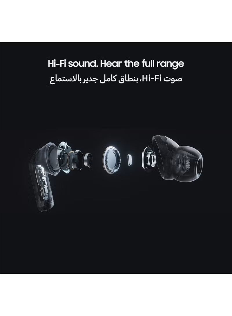 Samsung Galaxy Buds4 Pro, Real Metal Blade, 2-way Speaker & Dual Amp, Enhanced ANC, Adaptive Noise Control, Seamless Connection White White - Image 3
