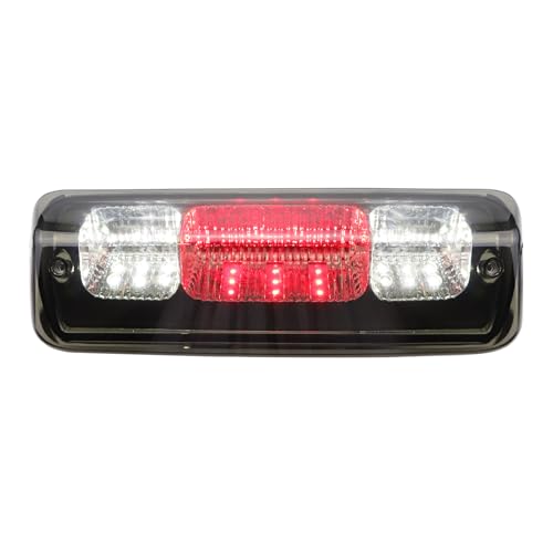 LED 3rd Third Tail Brake Light for 20072010 Ford Explorer Sport 20042008 Ford F150 20062008 Lincoln Mark LT Rear Cargo Lamp High Mount Stop light Chrome Housing Smoke Lens