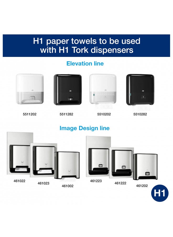 Tork Matic Paper Hand Towel Roll White H1, Universal, 100% Recycled Fiber, 6 Rolls x 700 ft, 290089