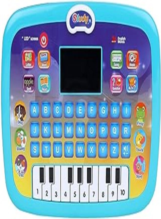 HS Enterprise Smart Phone Cordless Feature Mobile Phone Toys Mobile Phone for Kids Phone Small Phone Toy Musical Toys for Kids Smart Light Birthday Gifts for Boys, Girls - Rabbit Phone