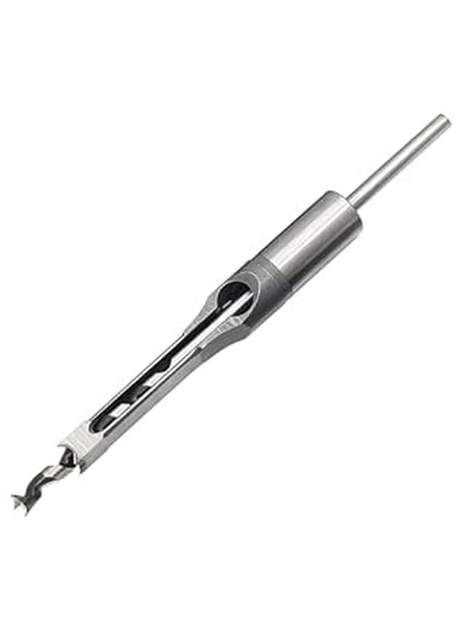 Steel Bearing 0.5 Inch Square Hole Drill Wood Chisel Bit U Shape Chip Removal Long Lasting - Image 1