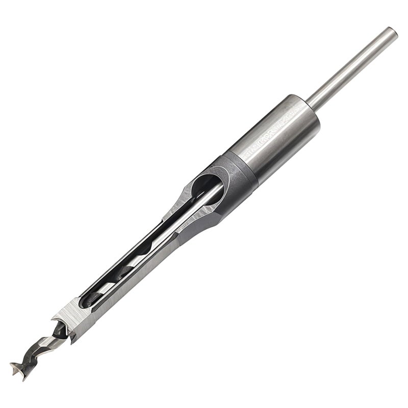 Steel Bearing 0.5 Inch Square Hole Drill Wood Chisel Bit U Shape Chip Removal Long Lasting - Image 2
