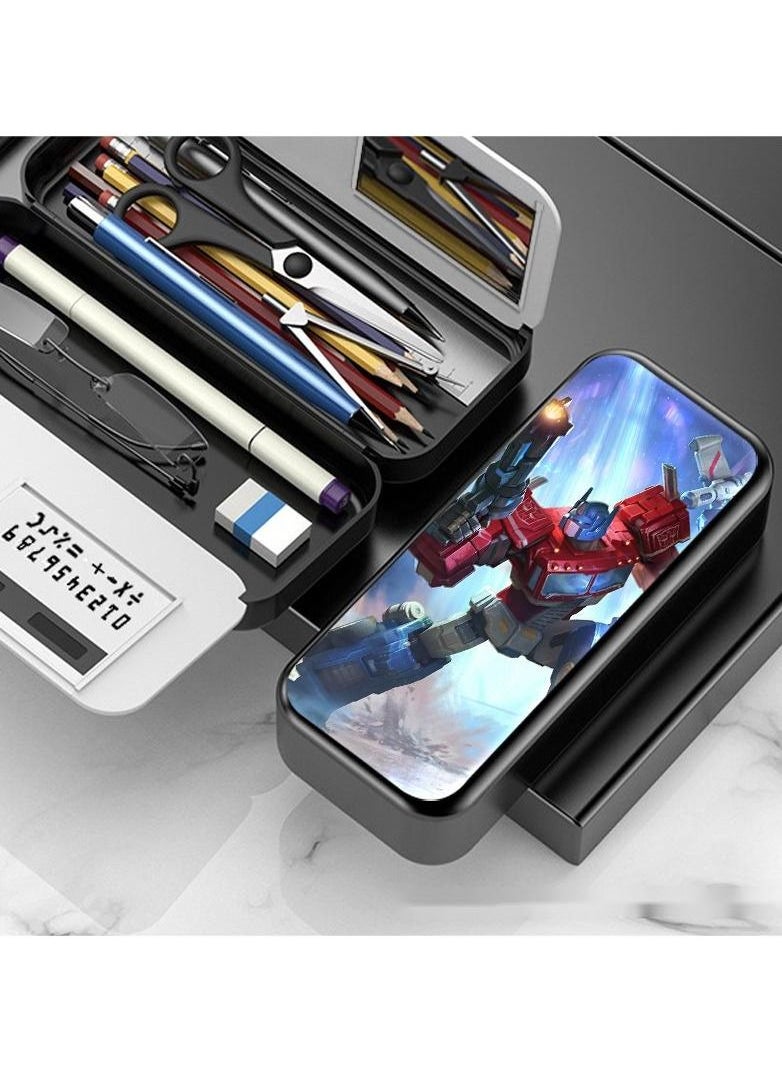 Generic - Anime Mobile Suit Gundam Multifunctional Pencil Case for Elementary and Middle School Students - Image 1