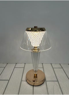 Golden-wavy transparent